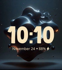 CV16 Watch Face - Animated Blob