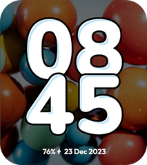 CV16 Watch Face - Bubble Balloon