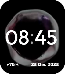 CV16 Watch Face - Animated Droplet