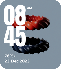 CV16 Watch Face - Animated Rings2