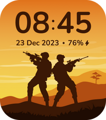 CV16 Watch Face - Army