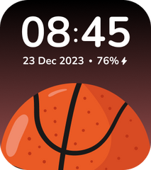CV16 Watch Face - Basketball2