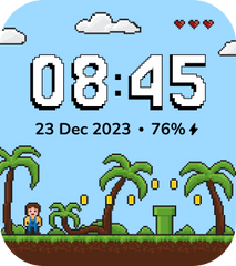 CV16 Watch Face - Coin Jumper