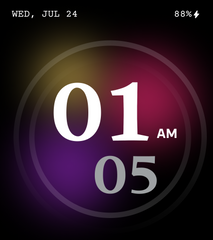 CV16 Watch Face - Concentric Rings 3