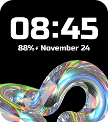 CV16 Watch Face - Animated Wormhole