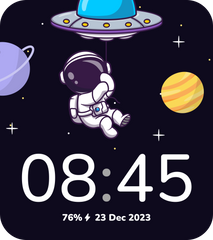 CV16 Watch Face - Astronaut